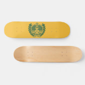 ZetaZetazeta-Brüderlichkeits-Wappen - Farbe Skateboard (Horizontal)