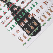 Zettel für Geschenke Umhüllung Mutter, Vater, Fami Seidenpapier (Ausschnitt)