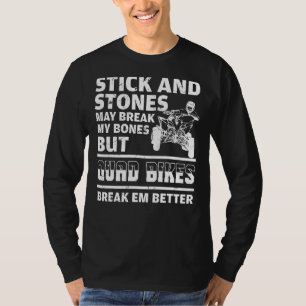 Zettel und Steine können mir den Quad ATV in den K T-Shirt