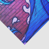 Zettel zur Graffiti City Wall Seidenpapier (Detail)