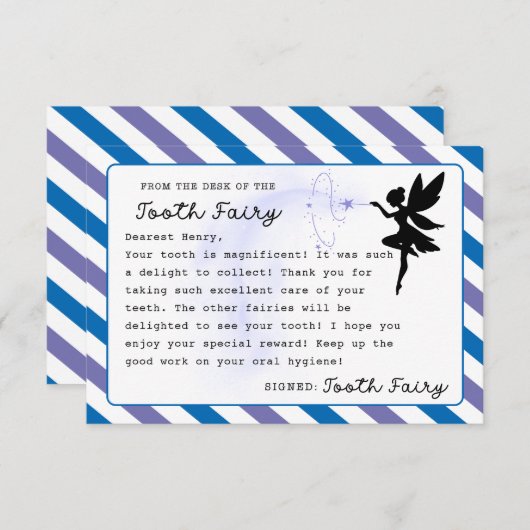 Zettelfächer mit benutzerdefinierter Note druckbar Einladung (Vorne/Hinten)