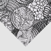 Zettelpapier für gezogene Designs Seidenpapier (Ausschnitt)