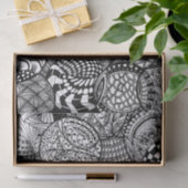 Zettelpapier für gezogene Designs Seidenpapier (Geschenk)