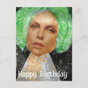 Zetti Frau Collage Alles Gute zum Geburtstag Postkarte