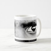 ZEUGE-Augen-Tasse Kaffeetasse (VorderseiteRechts)