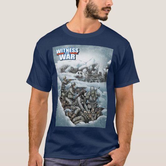 Zeuge des T - Shirt des Kriegsdesigns (Vorderseite)