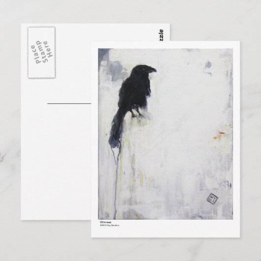 Zeuge Postkarte (Vorne/Hinten)