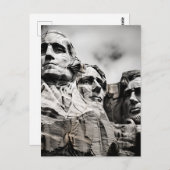 Zeuge von Mount Rushmore's Grandeur #14 Postkarte (Vorne/Hinten)