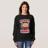 Zeugen Quinoas Vegane Bio Quinoa Gastro Sweatshirt (Vorne ganz)