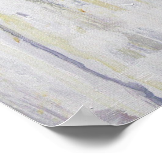 Zeugenausdruck Poster (Ecke)