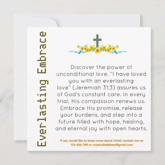 Zeugenausweis von Everlasting Embrace (Vorderseite)