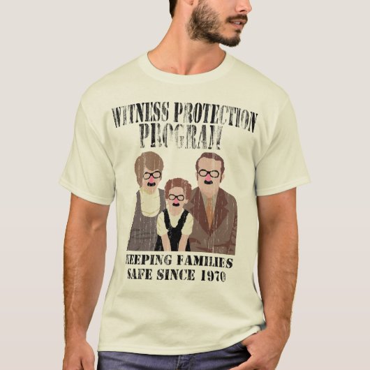 Zeugenschutzprogramm T-Shirt (Vorderseite)