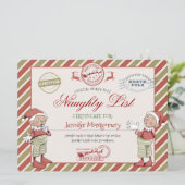 Zeugnis aus der Kinderliste Einladung (Stehend Vorderseite)