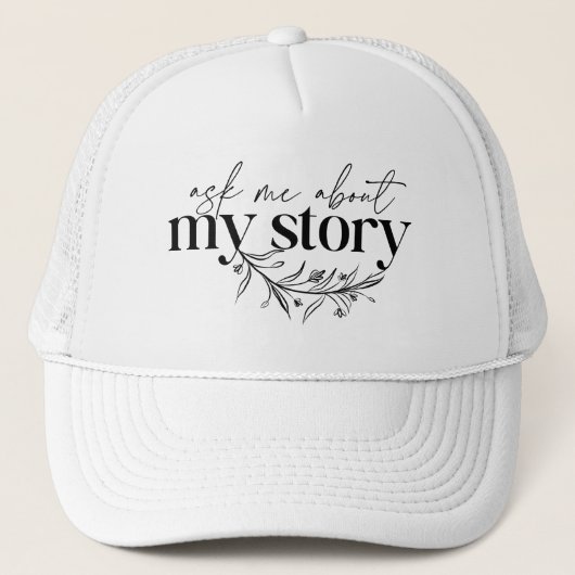 Zeugnis Christlichen Zeugenhut Truckerkappe (Vorderseite)