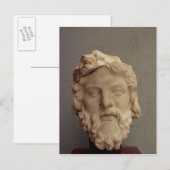 Zeus, 69-96 AD Postkarte (Vorne/Hinten)