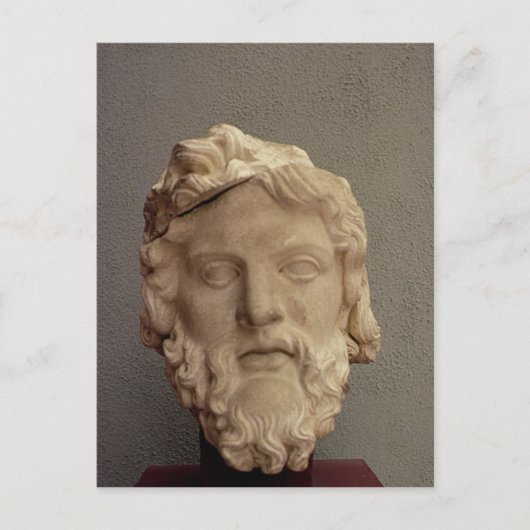 Zeus, 69-96 AD Postkarte (Vorderseite)