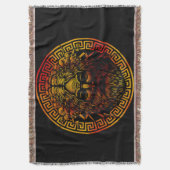 Zeus' antiker Schild Kunstprint Decke (Vorderseite Vertikal)
