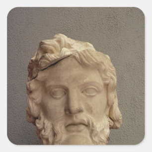Zeus, ANZEIGE 69-96 Quadratischer Aufkleber