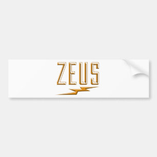 Zeus Autoaufkleber