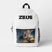 Zeus Bedruckter Rucksack (Vorderseite)
