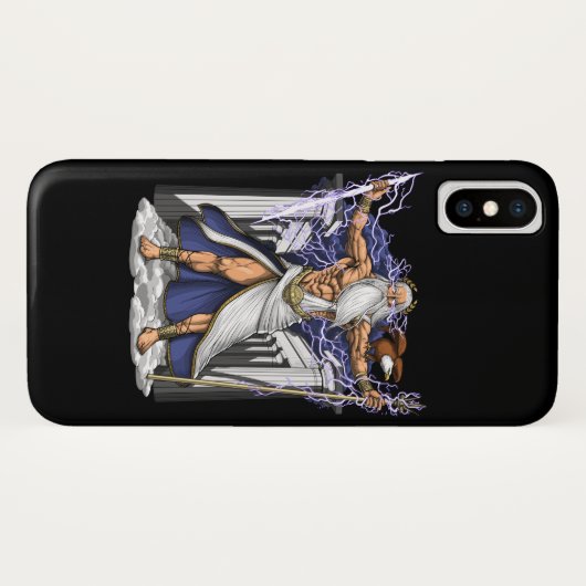 Zeus Case-Mate iPhone Hülle (Rückseite (Horizontal))