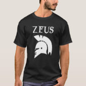Zeus Costume Simple Classic Griechischer Gottesdie T-Shirt (Vorderseite)