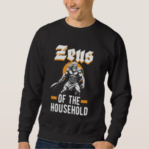 Zeus der griechischen Mythologie der Hausfrauen Sweatshirt
