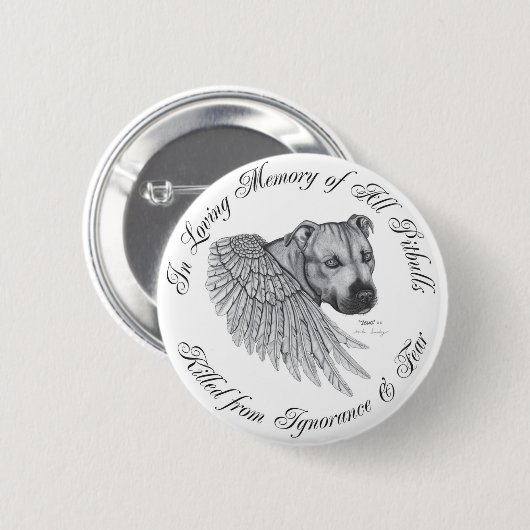 Zeus-Engel Button (Vorne & Hinten)