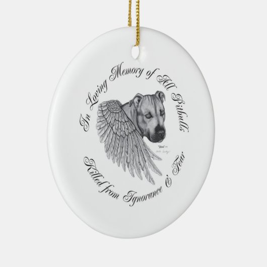 Zeus-Engel Keramik Ornament (Rechts)