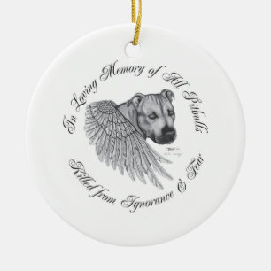 Zeus-Engel Keramik Ornament