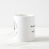 Zeus-Engel "linkshändig " Kaffeetasse (Mittel)