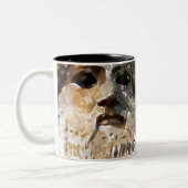 Zeus God of Thunder Greek Mythology - Jupiter Zweifarbige Tasse (Links)