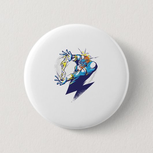 Zeus-Gott-Geschenk für griechische Götter Lover Button (Vorderseite)