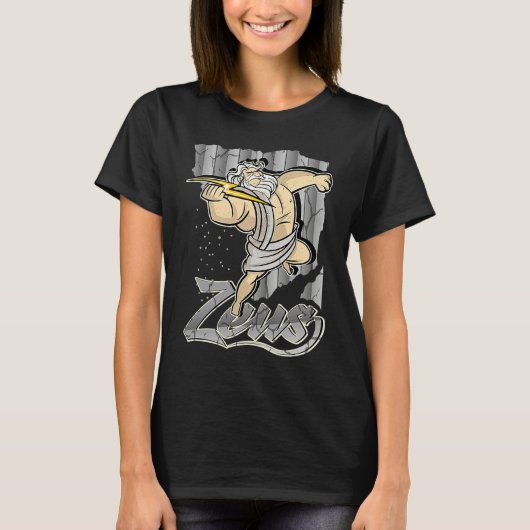 Zeus Greek God Hero Costume Training God of War T-Shirt (Vorderseite)