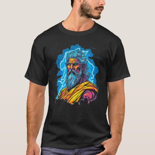 Zeus Greek Mythology God of all Gods T-Shirt (Vorderseite)