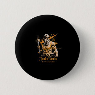 Zeus Griechische Götter Donner Mythologie Fitness Button