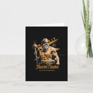 Zeus Griechische Götter Donner Mythologie Fitness Karte