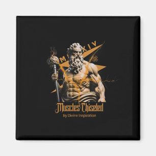Zeus Griechische Götter Donner Mythologie Fitness Magnet