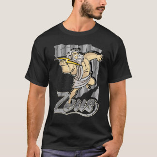 Zeus Griechischer GottHeld Kostüm Training Krieg T-Shirt