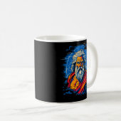 Zeus Griechischer Mythologie-Gott des Blitzes Kaffeetasse (VorderseiteRechts)