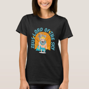 Zeus Herr Donner Gott werfen werfend T-Shirt