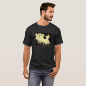 Zeus In Chariot With Thunder And Horses T-Shirt (Vorne ganz)