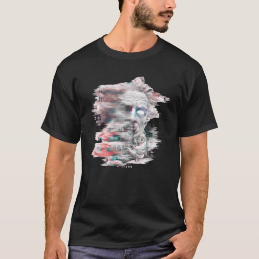 ZEUS INTERNETGOTT MODERN T-Shirt (Vorderseite)