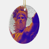 Zeus - Jupiter Keramik Ornament (Rechts)