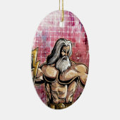 Zeus Keramik Ornament (Rechts)