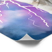 Zeus, König der Götter Poster (Ecke)