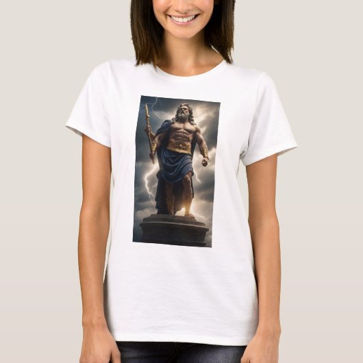 Zeus - König der Götter T-Shirt (Vorderseite)