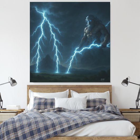 ZEUS LEINWANDDRUCK (Insitu (Schlafzimmer))