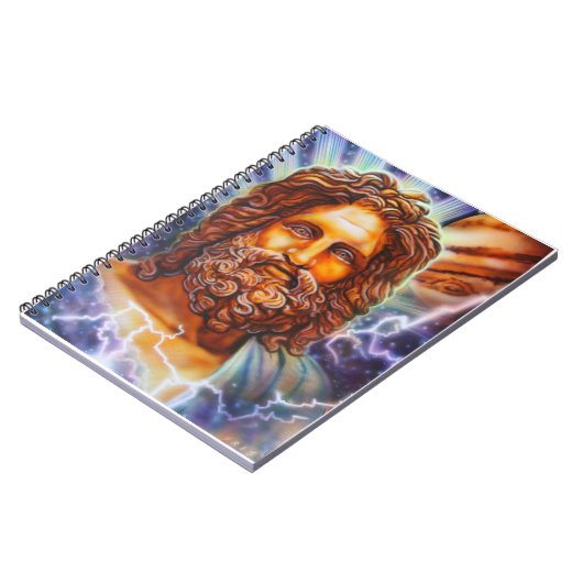 Zeus-Notebook Notizblock (Linke Seite)