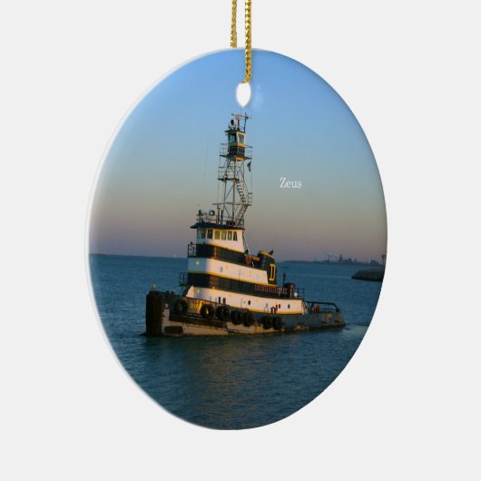 Zeus-Ornament Keramik Ornament (Rechts)